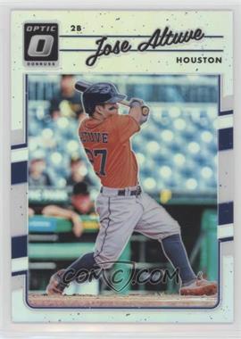 2017 Panini Donruss Optic - [Base] - Holo Prizm #102 - Jose Altuve