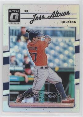 2017 Panini Donruss Optic - [Base] - Holo Prizm #102 - Jose Altuve