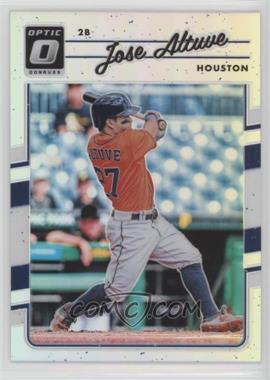 2017 Panini Donruss Optic - [Base] - Holo Prizm #102 - Jose Altuve