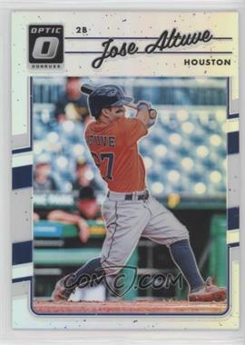 2017 Panini Donruss Optic - [Base] - Holo Prizm #102 - Jose Altuve