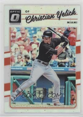 2017 Panini Donruss Optic - [Base] - Holo Prizm #111 - Christian Yelich