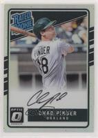 Rated Rookies Base Autographs - Chad Pinder #/150