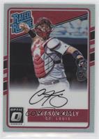 Rated Rookies Base Autographs - Carson Kelly #/150