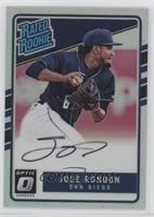Rated Rookies Base Autographs - Jose Rondon #/150