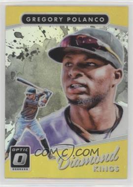 2017 Panini Donruss Optic - [Base] - Holo Prizm #22 - Diamond Kings - Gregory Polanco