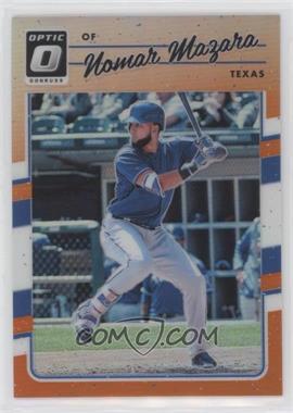 2017 Panini Donruss Optic - [Base] - Orange Prizm #146 - Nomar Mazara /199