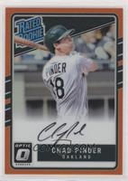 Rated Rookies Base Autographs - Chad Pinder #/99