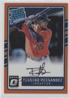 Rated Rookies Base Autographs - Teoscar Hernandez #/99