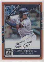 Rated Rookies Base Autographs - Erik Gonzalez #/99