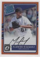 Rated Rookies Base Autographs - German Marquez #/99