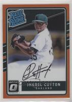 Rated Rookies Base Autographs - Jharel Cotton #/99