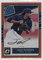 Rated Rookies Base Autographs - Jose Rondon #/99