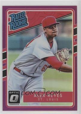 2017 Panini Donruss Optic - [Base] - Purple Prizm #35 - Rated Rookies - Alex Reyes