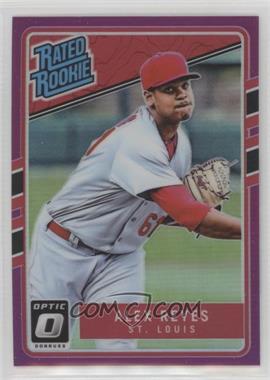 2017 Panini Donruss Optic - [Base] - Purple Prizm #35 - Rated Rookies - Alex Reyes