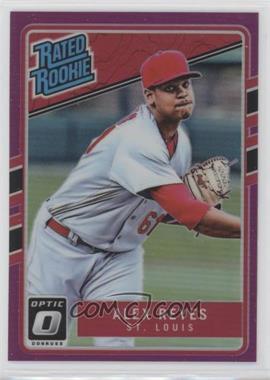 2017 Panini Donruss Optic - [Base] - Purple Prizm #35 - Rated Rookies - Alex Reyes