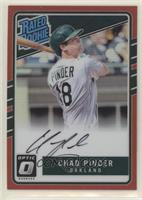 Rated Rookies Base Autographs - Chad Pinder #/50