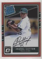 Rated Rookies Base Autographs - Jharel Cotton #/50