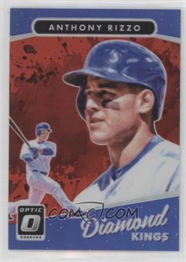 2017 Panini Donruss Optic - [Base] - Red Prizm #5 - Diamond Kings - Anthony Rizzo /99