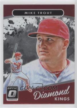 2017 Panini Donruss Optic - [Base] #13 - Diamond Kings - Mike Trout