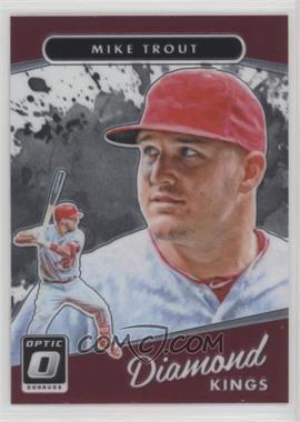 2017 Panini Donruss Optic - [Base] #13 - Diamond Kings - Mike Trout