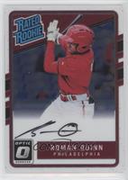 Rated Rookies Base Autographs - Roman Quinn