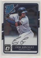 Rated Rookies Base Autographs - Erik Gonzalez