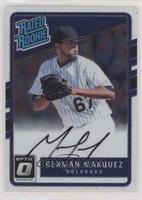 Rated Rookies Base Autographs - German Marquez