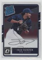 Rated Rookies Base Autographs - Jose Rondon