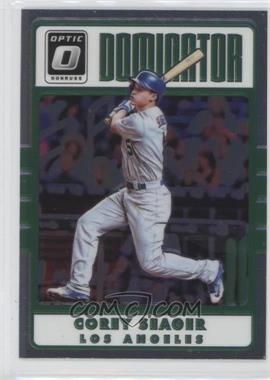 2017 Panini Donruss Optic - Dominators #D3 - Corey Seager