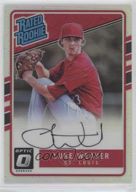 2017 Panini Donruss Optic - Rated Rookies Signatures - Holo Prizm #RRS-LW - Luke Weaver /150