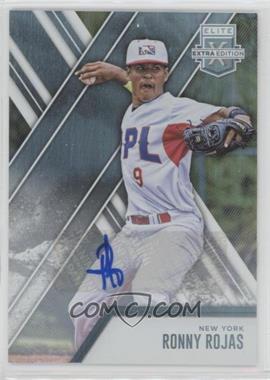 2017 Panini Elite Extra Edition - [Base] - Autographs #141 - Ronny Rojas