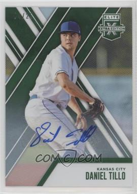 2017 Panini Elite Extra Edition - [Base] - Emerald Autographs #106 - Daniel Tillo /25