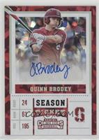 Quinn Brodey #/24