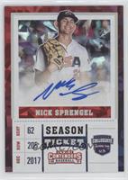 Nick Sprengel [EX to NM] #/24