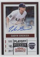 Cadyn Grenier #/15