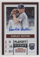 Rawley Hector #/15