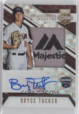 2017 Panini Elite Extra Edition - USA Collegiate Silhouette Autographs - Gold #USCS-BT - Bryce Tucker /1