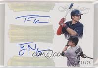 Trea Turner, Tyler Naquin [Noted] #/25