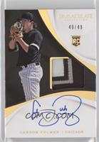 Rookie Auto Patch - Carson Fulmer #/49