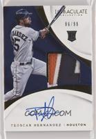 Rookie Auto Patch - Teoscar Hernandez #/99