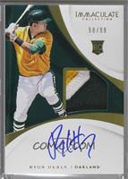 Rookie Auto Patch - Ryon Healy [Noted] #/99