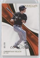 Christian Yelich #/99