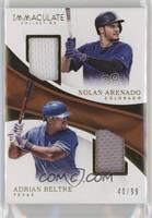 Nolan Arenado, Adrian Beltre #/99