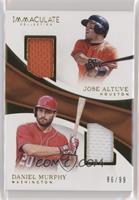 Jose Altuve, Daniel Murphy #/99