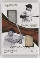 Tommy Henrich, Roger Maris #/99