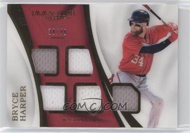 2017 Panini Immaculate Collection - Immaculate Material #IM-BH - Bryce Harper /49