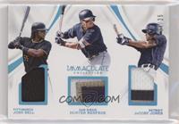 Josh Bell, Hunter Renfroe, JaCoby Jones #/25