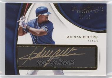 2017 Panini Immaculate Collection - Immaculate Tweed Weave Signatures #TWS-AB - Adrian Beltre /15