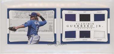 2017 Panini National Treasures - Armory Materials Booklets #AM-VG - Vladimir Guerrero Jr. /99