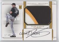 Rookie Materials Signatures - Tyler Glasnow #/49